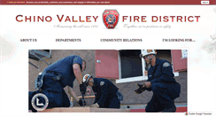 Desktop Screenshot of chinovalleyfire.org